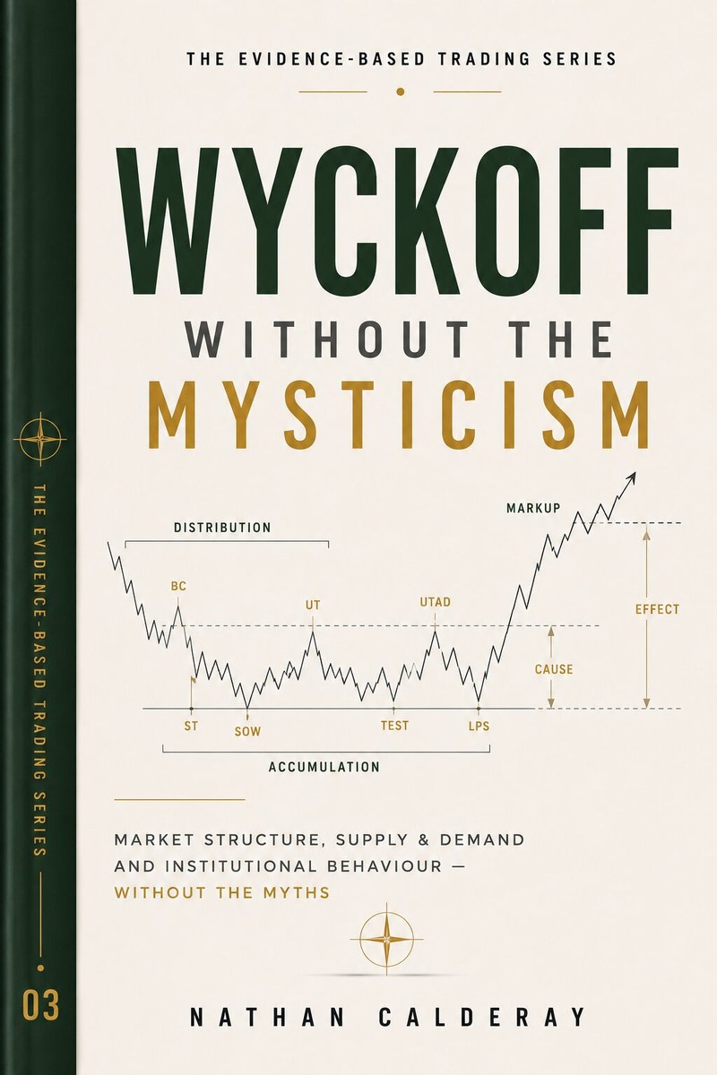 Wyckoff Without the Mysticism, book three of the Evidence-Based Trading Series by Nathan Calderay